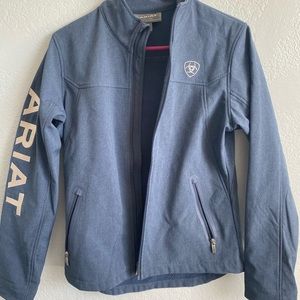 Women’s Medium Marine Blue Softshell Ariat Jacket
